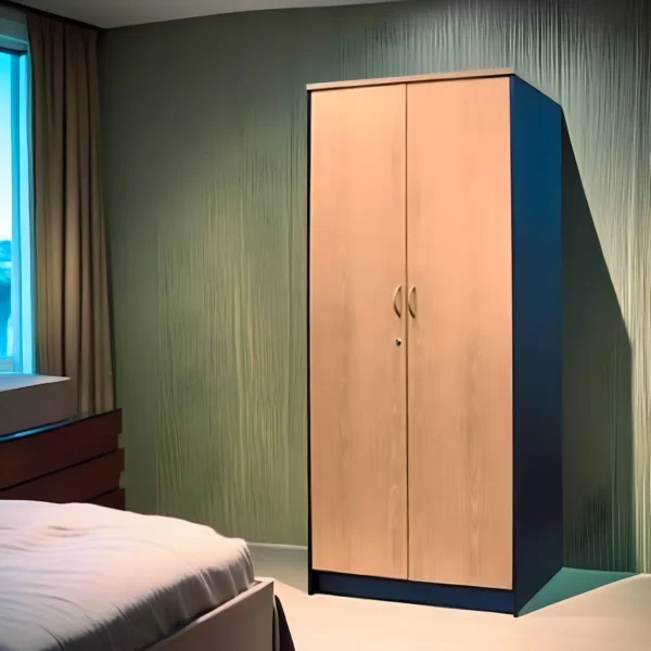 دولاب معدن و خشب 80*40*180 سم - EGT19