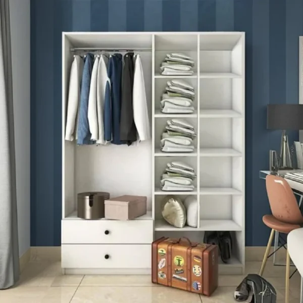 دولاب خشب ام دي اف، 160*45*210 سم