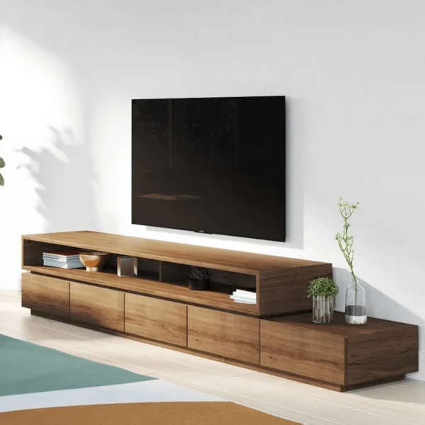 ترابيزة تليفزيون ام دي اف 200*30*45 سم - BAL138