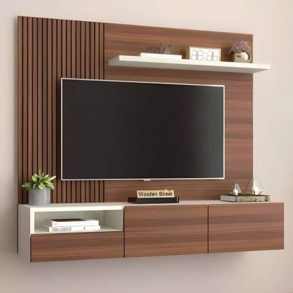 ترابيزة تليفزيون ام دي اف، 120*30*120 سم