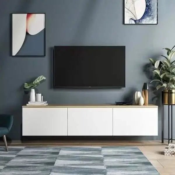 ترابيزة تليفزيون ام دي اف، 150*30*40 سم