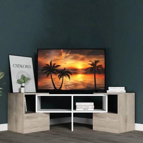 ترابيزة تليفزيون ام دي اف، 150*35*45 سم