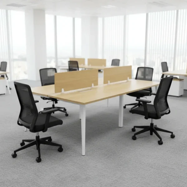 Workstation 4 Seats MDF 240*120*75