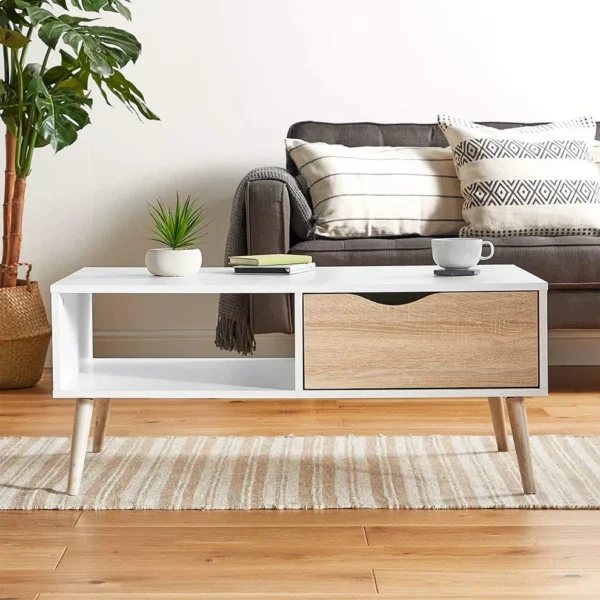 Coffee Table – MDF, (100x50x45cm)