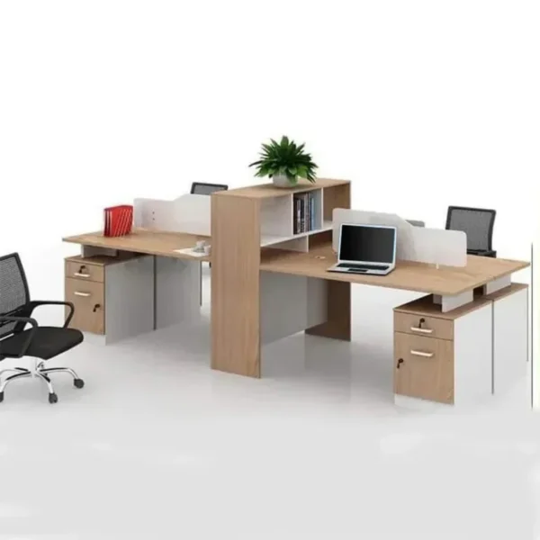 Workstation 4 Seats MDF 240*120*75