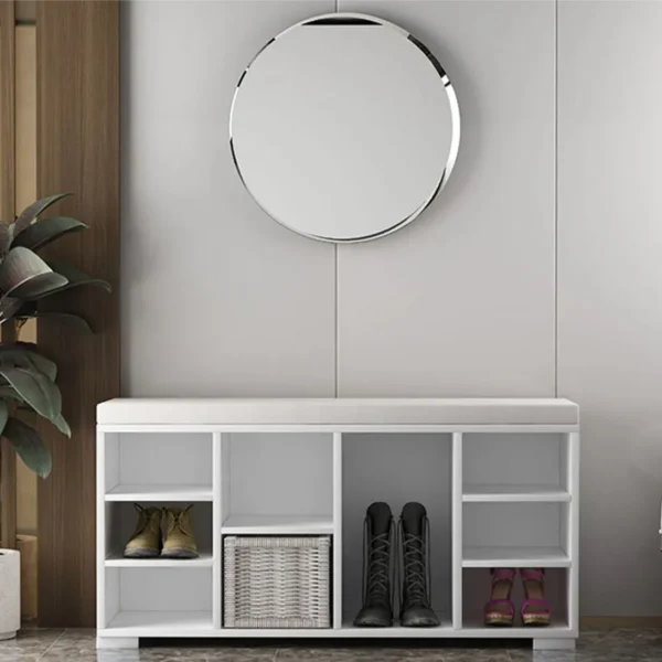 جزامة بقاعدة تنجيد أبيض 30×120سم