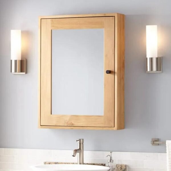 مرايا حائط 70x50x14 سم - بيج