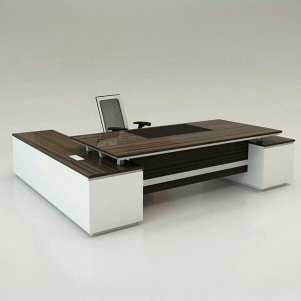 مكتب - بني و أبيض